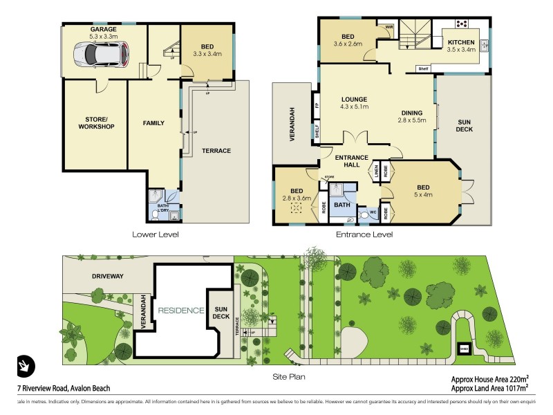 57 Riverview Road, Avalon Beach NSW 2107 Floorplan