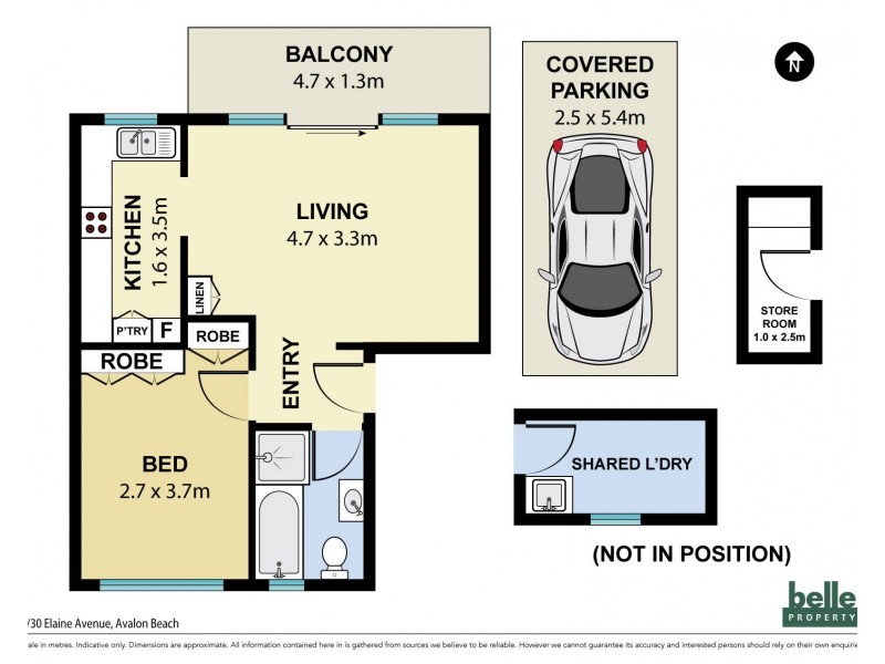 2/30 Elaine Avenue, Avalon Beach NSW 2107 Floorplan