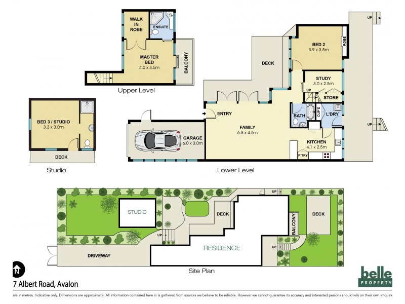 17 Albert Road, Avalon Beach NSW 2107 Floorplan