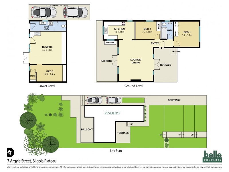 17 Argyle Street, Bilgola Plateau NSW 2107 Floorplan