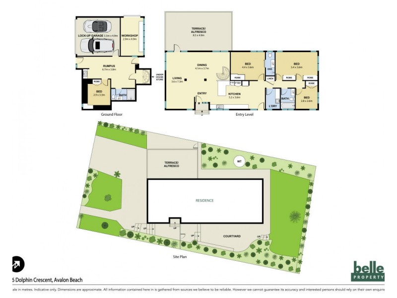 26 Dolphin Crescent, Avalon Beach NSW 2107 Floorplan