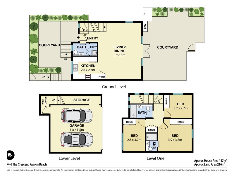 5/4-6 The Crescent, Avalon Beach NSW 2107 Floorplan