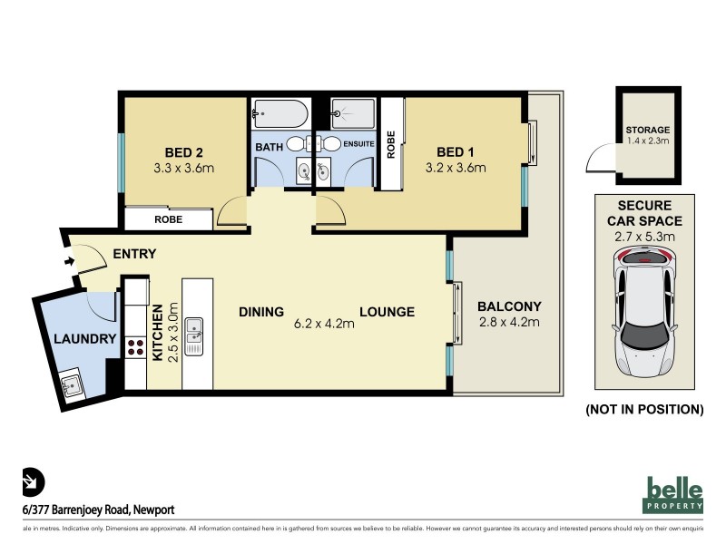 16/377 Barrenjoey Road, Newport NSW 2106 Floorplan