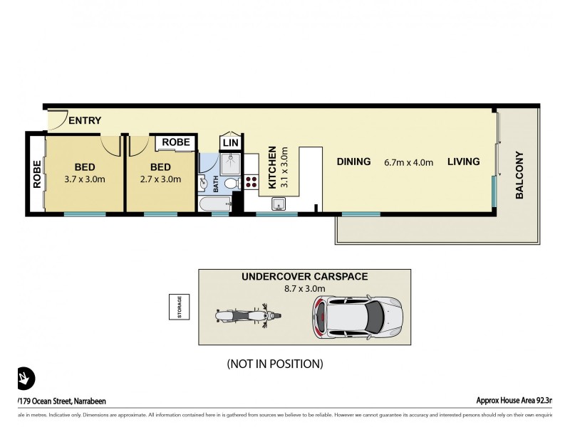 8/179 Ocean Street, Narrabeen NSW 2101 Floorplan