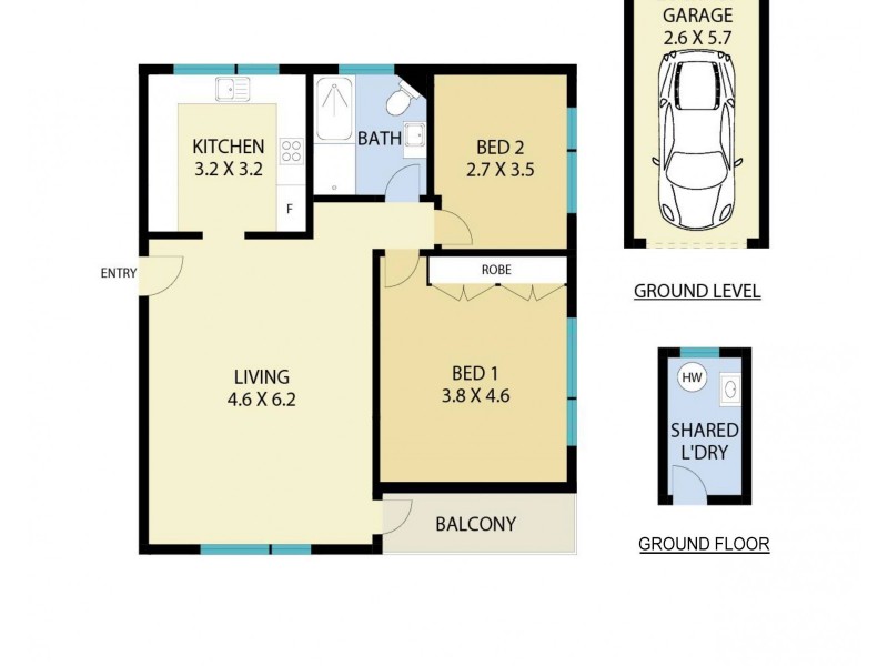 2/33 Elaine Avenue, Avalon Beach NSW 2107 Floorplan