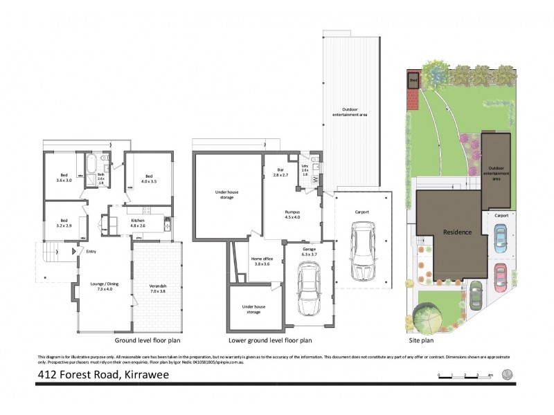 412 Forest Road, Kirrawee NSW 2232 Floorplan