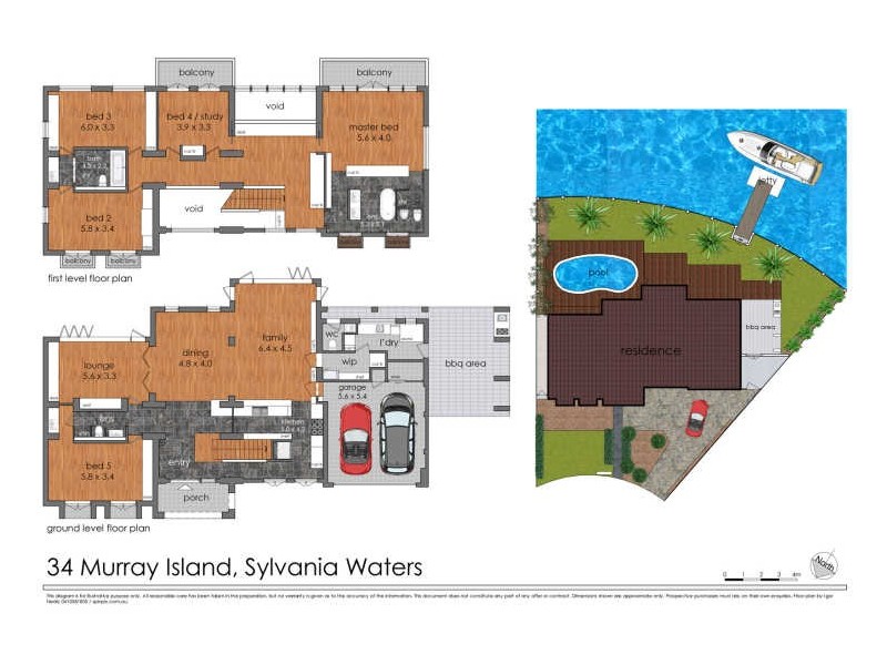 34 Murray Island, Sylvania Waters NSW 2224 Floorplan