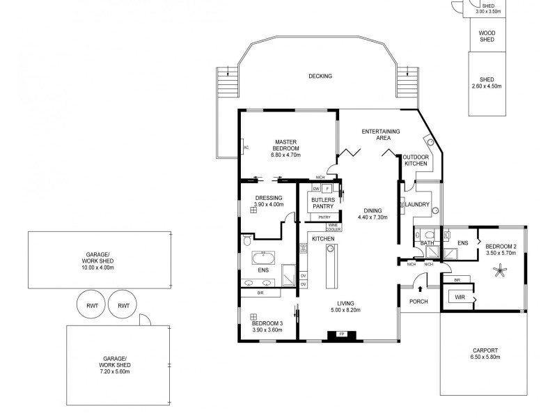 42 Waverley Ridge Road, Crafers West SA 5152 Floorplan