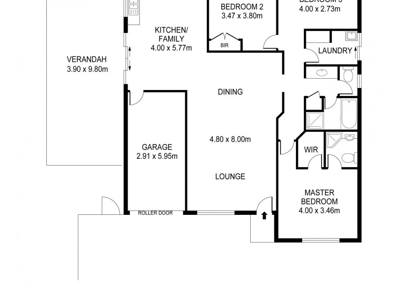 8 Cypress Terrace, Murray Bridge SA 5253 Floorplan
