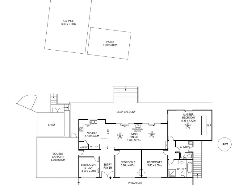 9 Dalmeny Drive, Mount Barker SA 5251 Floorplan