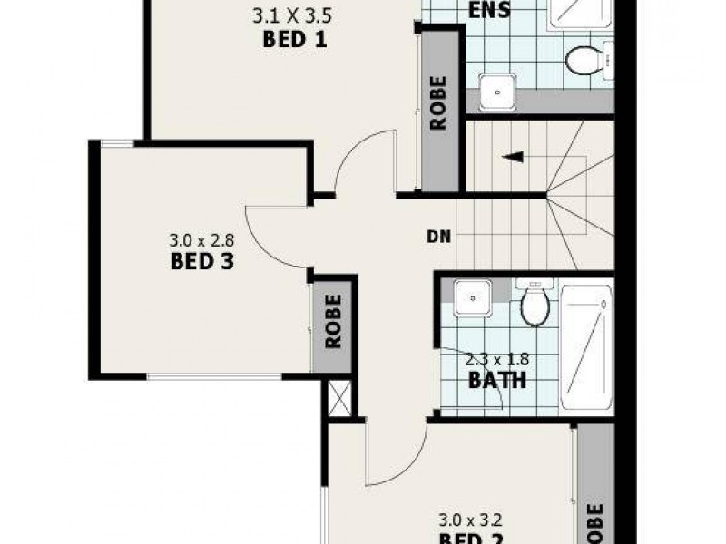 2/5 Bosquet Street, Maidstone VIC 3012 Floorplan