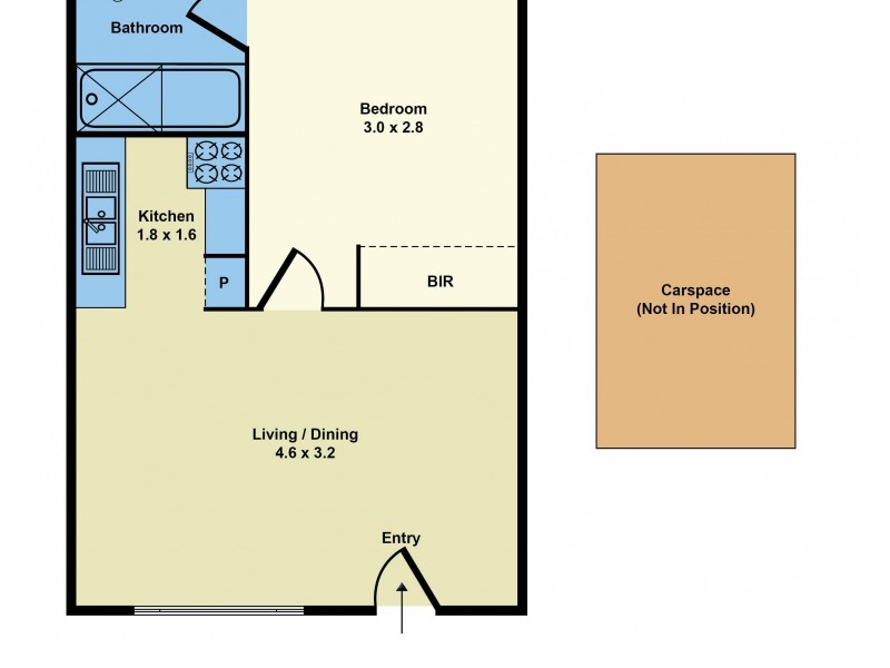 6/1 Hatfield Court, West Footscray VIC 3012 Floorplan