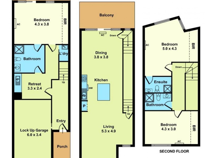 9/16 Dean Street, Yarraville VIC 3013 Floorplan
