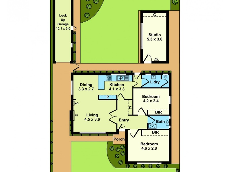 54 Khartoum Street, West Footscray VIC 3012 Floorplan