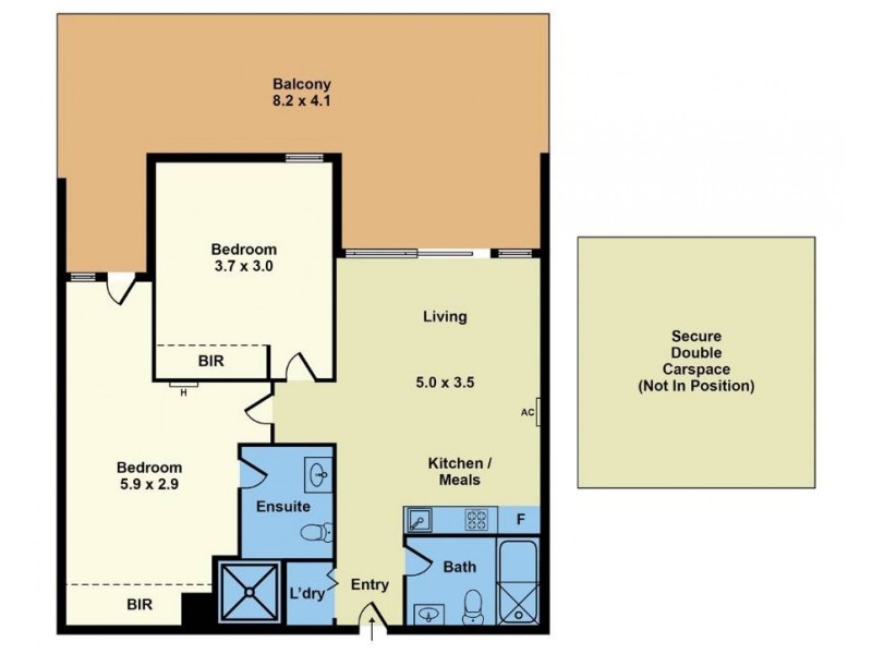 409B/2 Dennis Street, Footscray VIC 3011 Floorplan