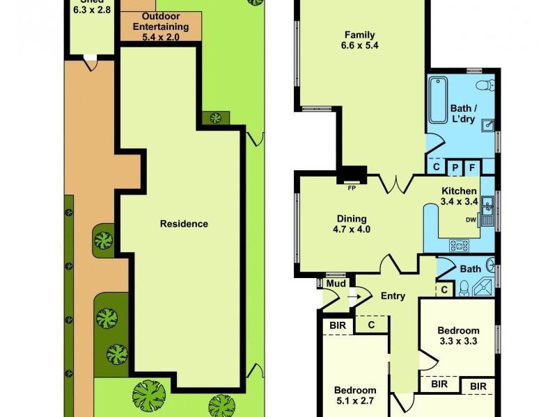 22 George Street, Spotswood VIC 3015 Floorplan