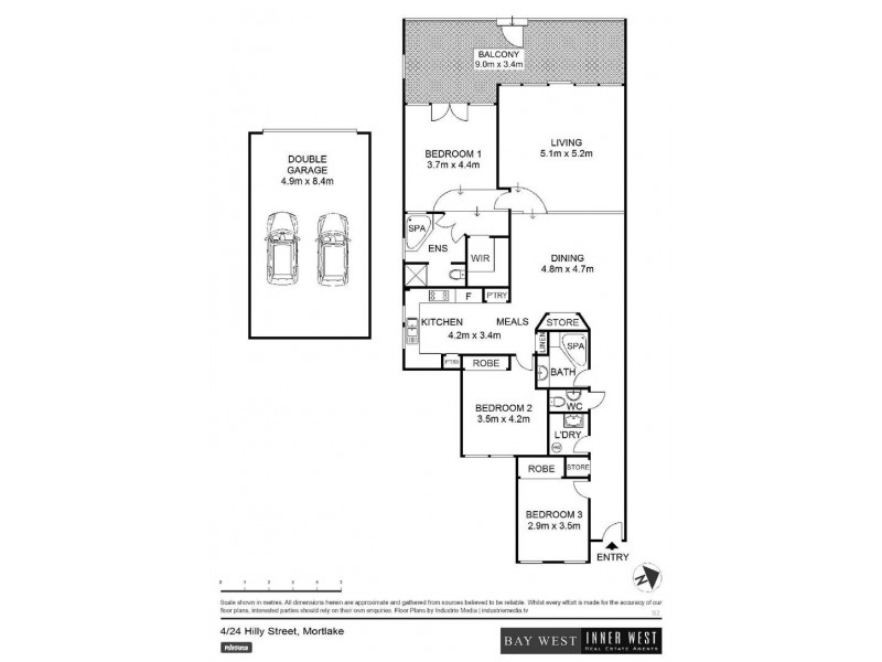 4/24 Hilly Street, Mortlake NSW 2137 Floorplan