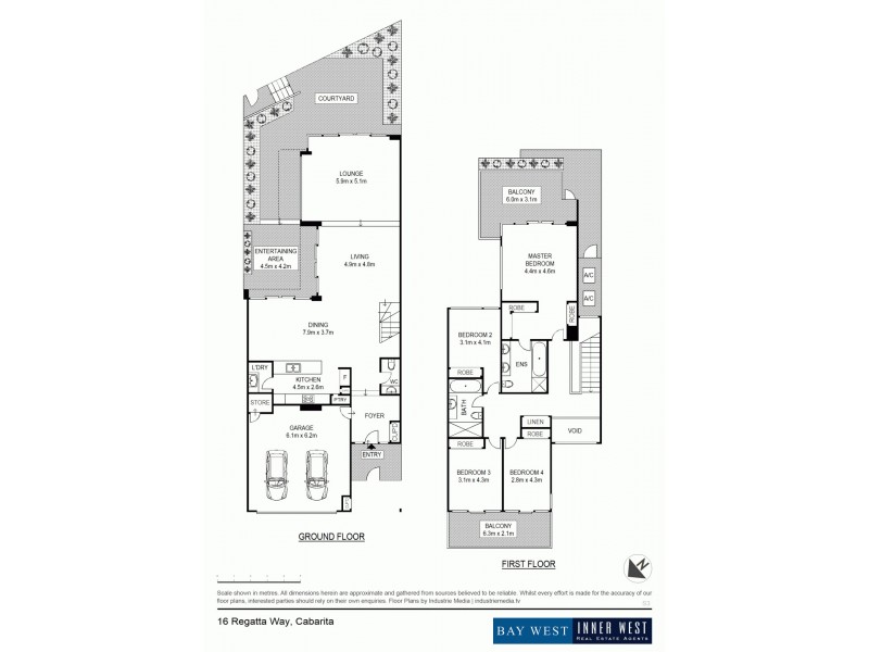 16 Regatta Way, Cabarita NSW 2137 Floorplan