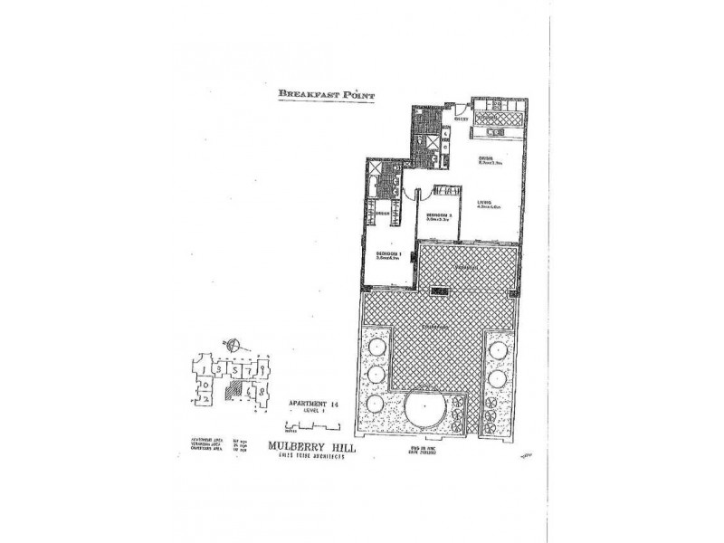 14/25 Market Street, Breakfast Point NSW 2137 Floorplan