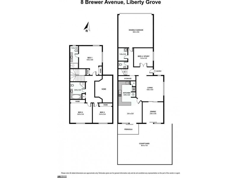 8 Brewer Avenue, Liberty Grove NSW 2138 Floorplan