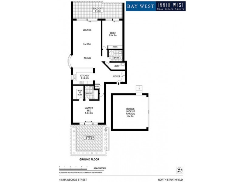 44/23A George Street, North Strathfield NSW 2137 Floorplan