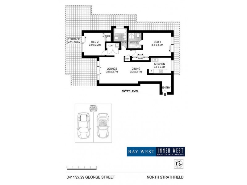 D411/27-29 George Street, North Strathfield NSW 2137 Floorplan
