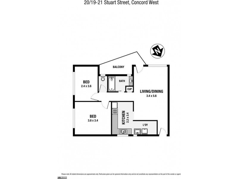 20/19-21 Stuart Street, Concord West NSW 2138 Floorplan