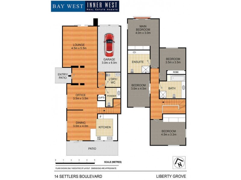 14 Settlers Boulevard, Liberty Grove NSW 2138 Floorplan