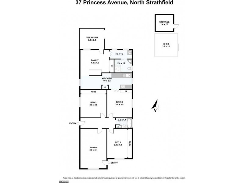 37 Princess Avenue, North Strathfield NSW 2137 Floorplan