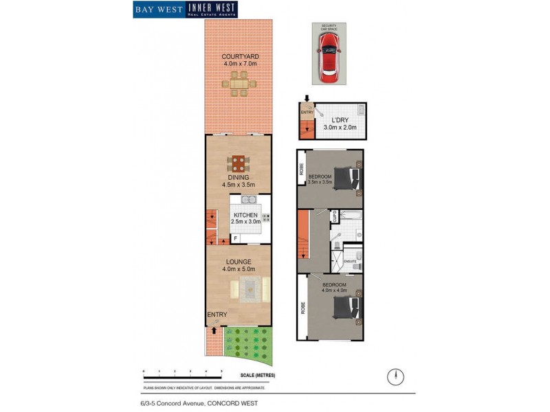 6/3-5 Concord Avenue, Concord West NSW 2138 Floorplan