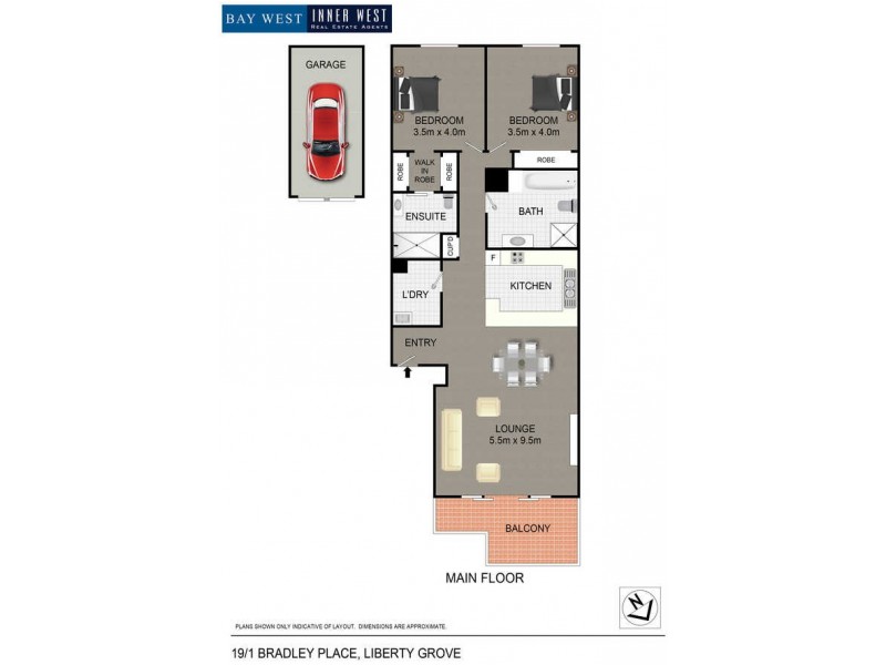 19/1 Bradley Place, Liberty Grove NSW 2138 Floorplan