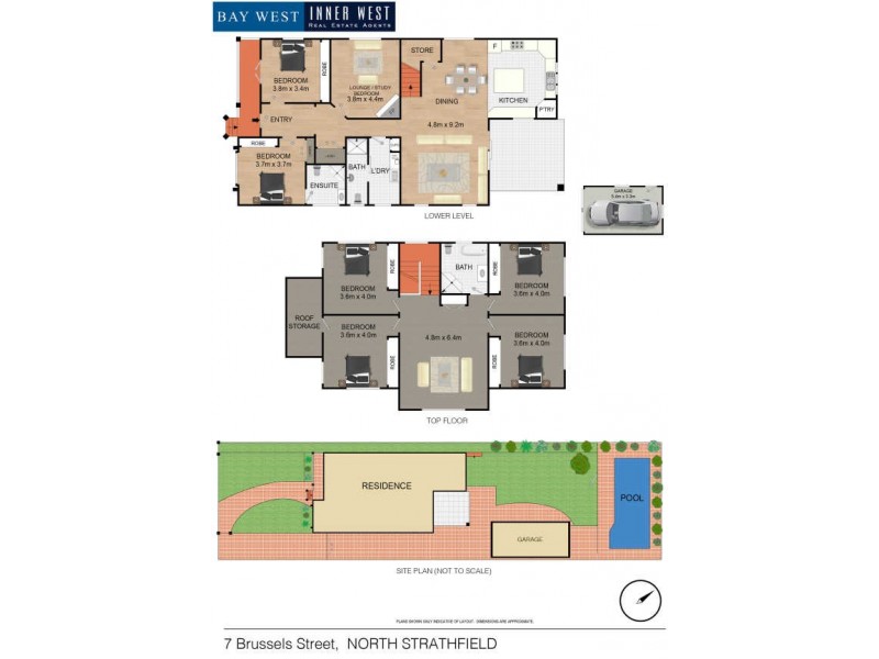 7 Brussels Street, North Strathfield NSW 2137 Floorplan