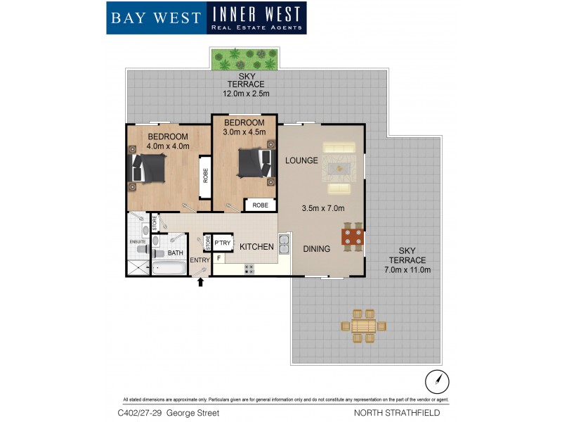 C402/27-29 George Street, North Strathfield NSW 2137 Floorplan