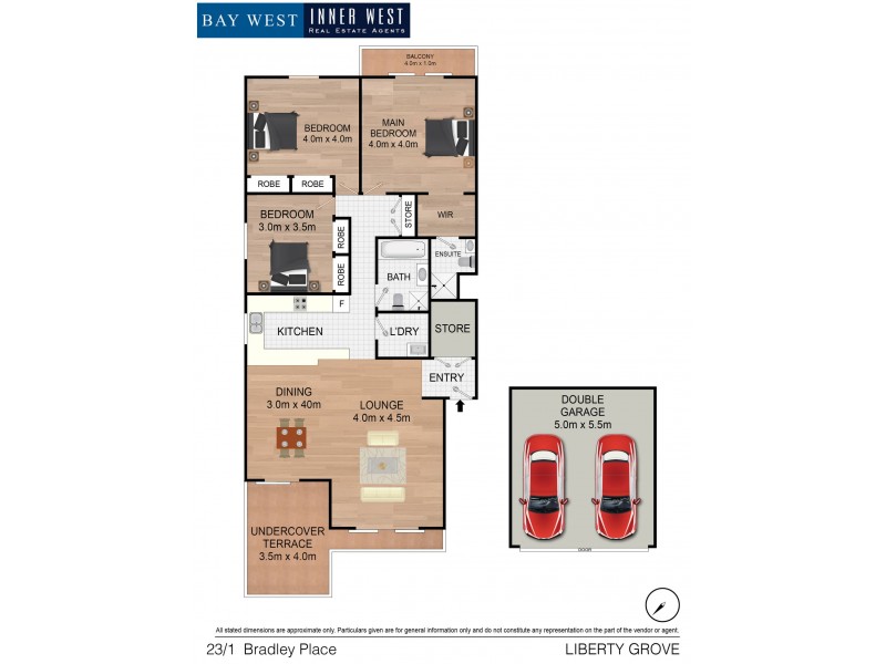 23/1 Bradley Place, Liberty Grove NSW 2138 Floorplan