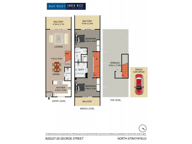 B202/27-29 George Street, North Strathfield NSW 2137 Floorplan