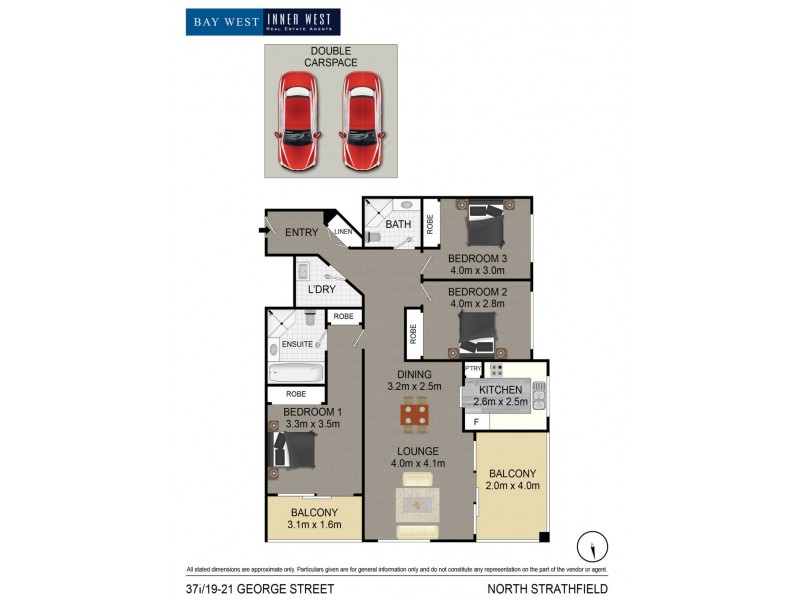 37i/19-21 George Street, North Strathfield NSW 2137 Floorplan