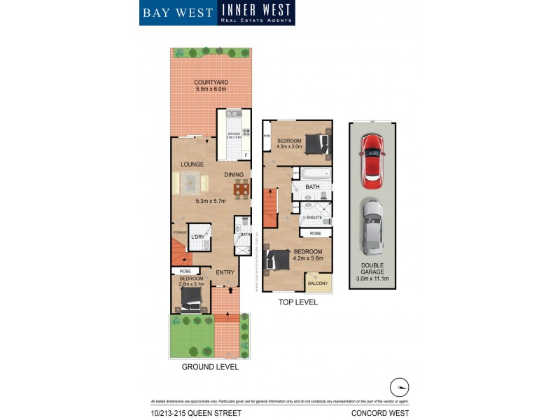 10/213 – 215 Queen Street, Concord West NSW 2138 Floorplan