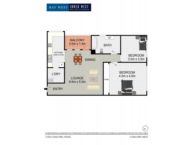 7/253 Concord Road, Concord West NSW 2138 Floorplan