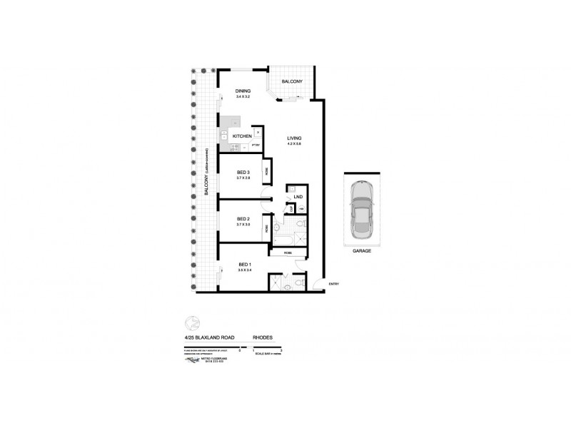 4/25 Blaxland Road, Rhodes NSW 2138 Floorplan