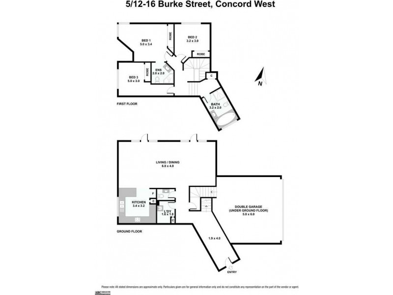5/12 – 16 Burke Street, Concord West NSW 2138 Floorplan