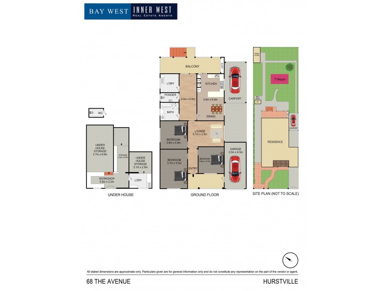 68 The Avenue, Hurstville NSW 2220 Floorplan