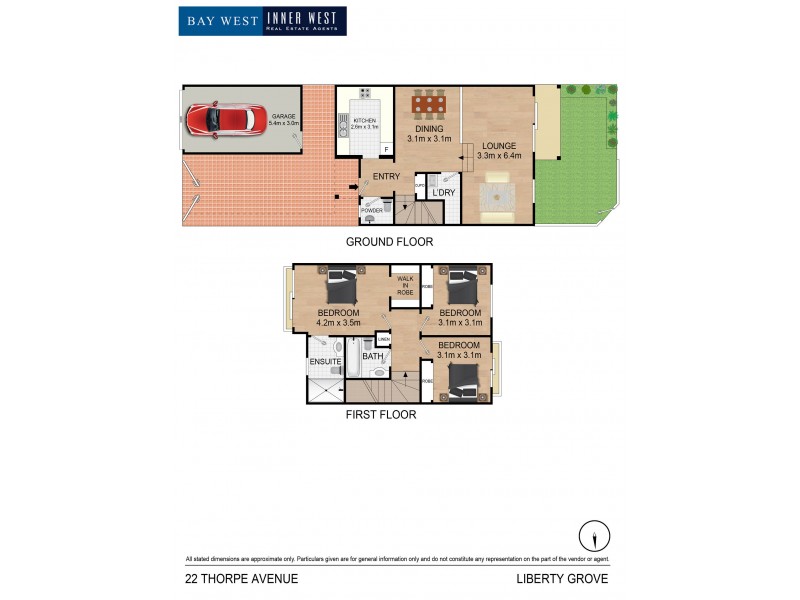 22 Thorpe Avenue, Liberty Grove NSW 2138 Floorplan