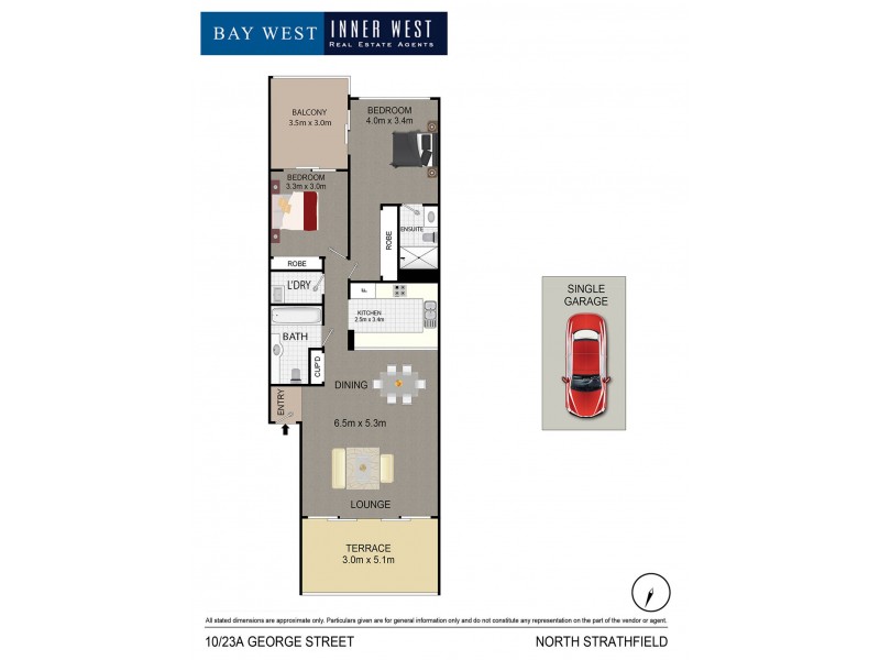 10/23A George Street, North Strathfield NSW 2137 Floorplan