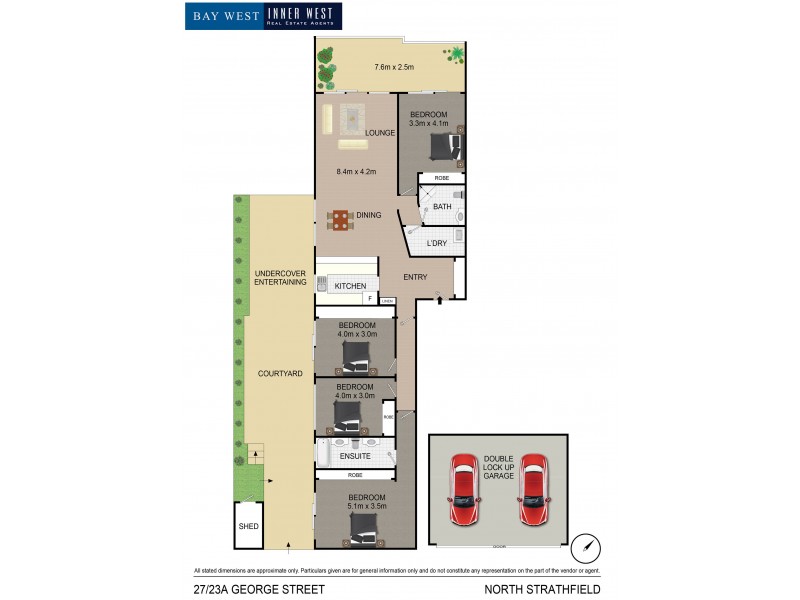 27/23A George Street, North Strathfield NSW 2137 Floorplan