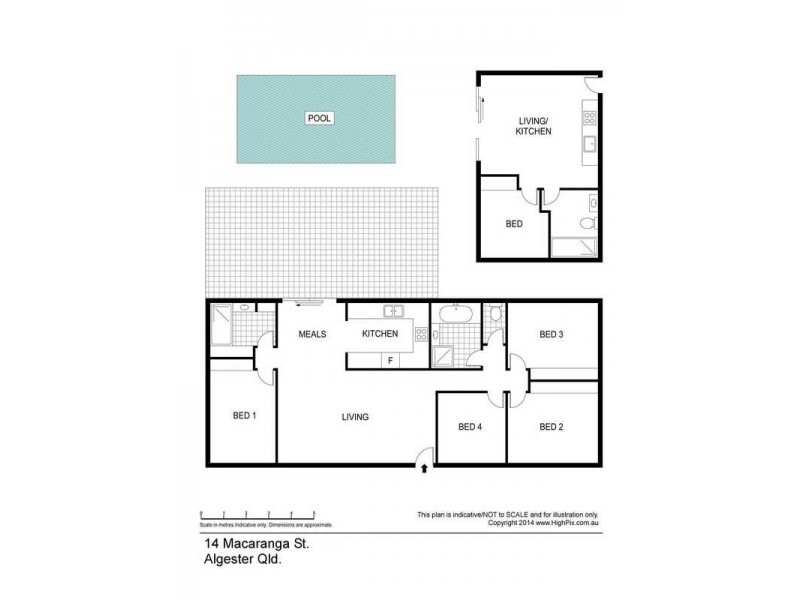 14 Macaranga Street, Algester QLD 4115 Floorplan