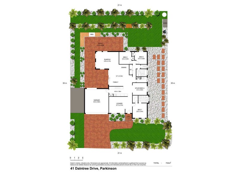 41 Daintree Drive, Parkinson QLD 4115 Floorplan