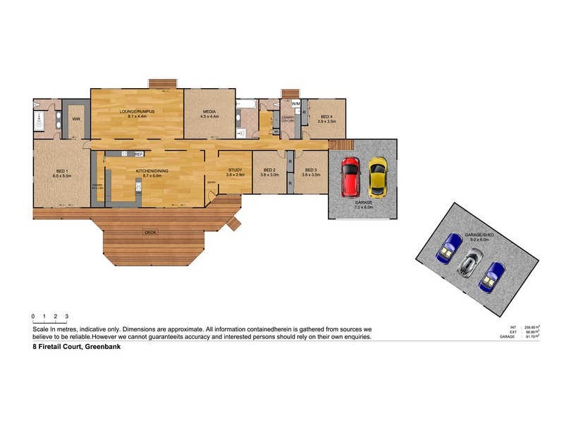 8 Firetail Court, Greenbank QLD 4124 Floorplan