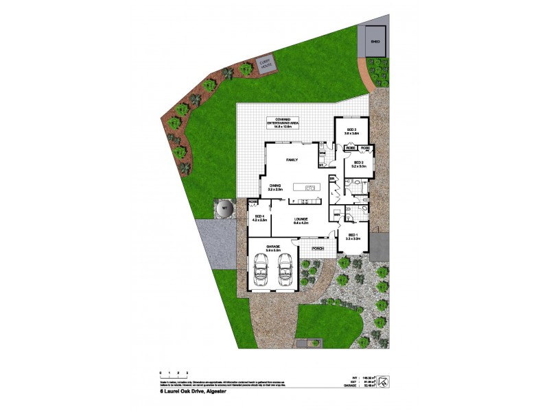 6 Laurel Oak Drive, Algester QLD 4115 Floorplan