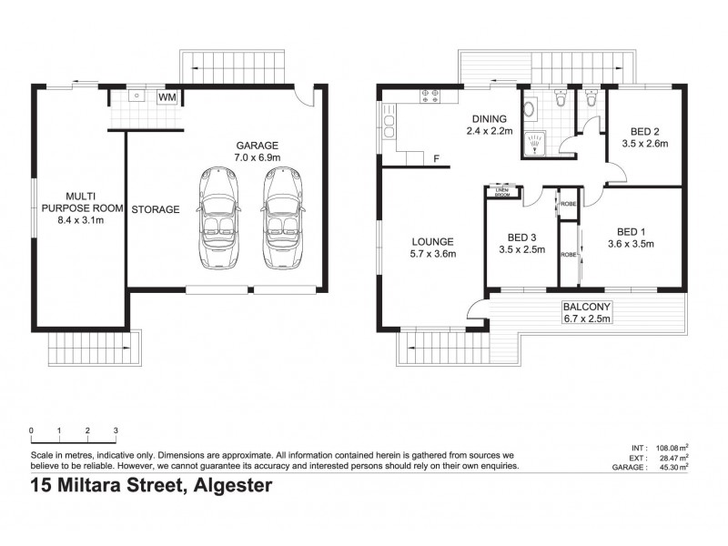 15 Miltara Street, Algester QLD 4115 Floorplan