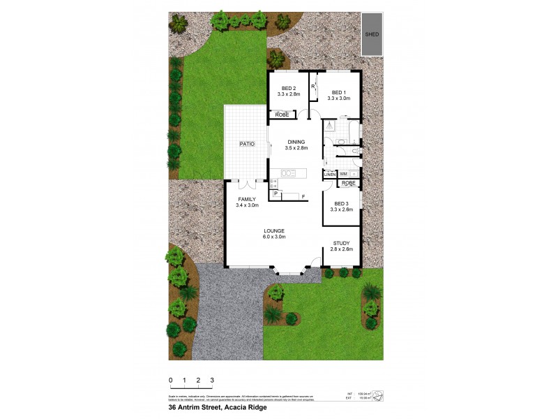 36 Antrim Street, Acacia Ridge QLD 4110 Floorplan